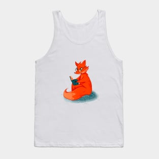 Foxy reading Tank Top